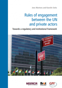 Cover_Rules of engagement between the UN and private actors